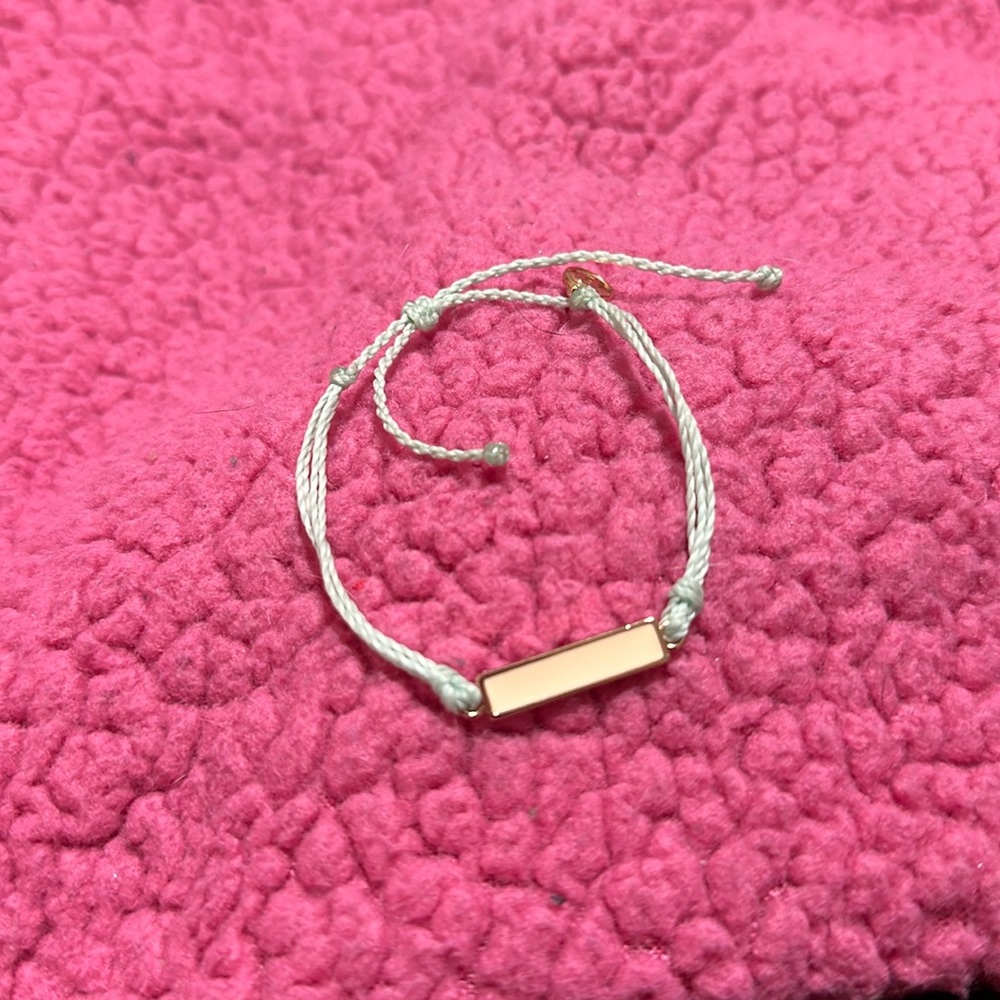 Blue bracelet from Pura Vida